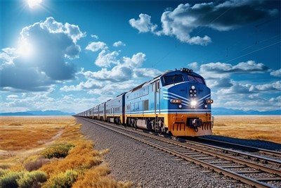 Railway Railroad Express Mexikóba